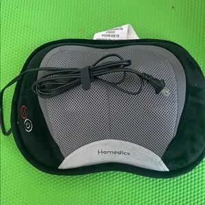 Homedics Black and Gray Massage Cushion